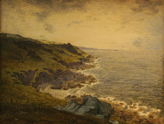 Jean-Francois Millet The Coast of Greville - Hand Painted Oil Painting