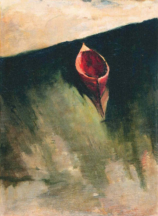 Amrita Sher-Gil Boat - Hand Painted Oil Painting