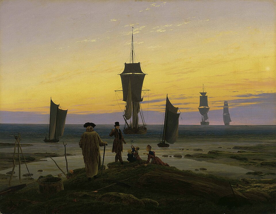Caspar David Friedrich The Stages of Life - Hand Painted Oil Painting