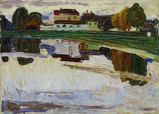 Wassily Kandinsky Nymphenburg - Hand Painted Oil Painting