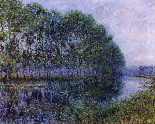  Gustave Loiseau By the Eure River - Hand Painted Oil Painting