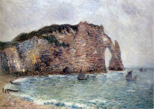  Gustave Loiseau Etretat - Hand Painted Oil Painting