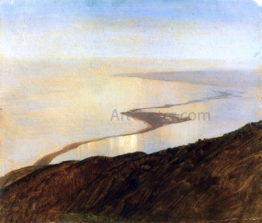  Frederic Edwin Church Coast Line in Jamaica, West Indies - Hand Painted Oil Painting