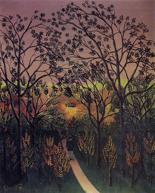  Henri Rousseau Corner of the Plateau of Bellevue - Hand Painted Oil Painting