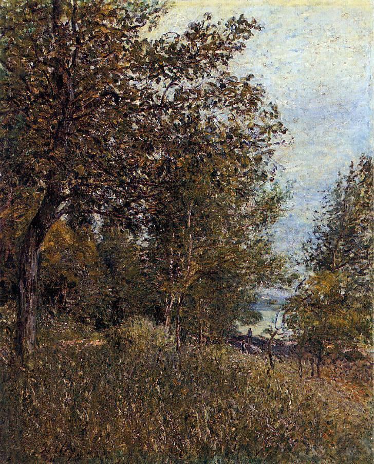  Alfred Sisley A Corner of the Roches-Courtaut Woods, June - Hand Painted Oil Painting