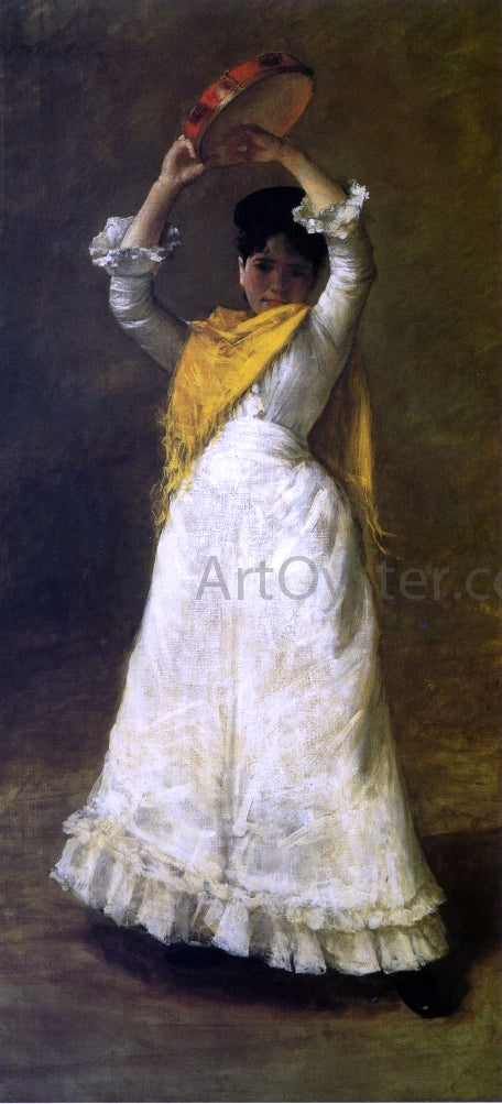  William Merritt Chase A Madrid Dancing Girl - Hand Painted Oil Painting