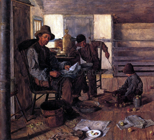  Louis C Moeller A Moments Rest - Hand Painted Oil Painting