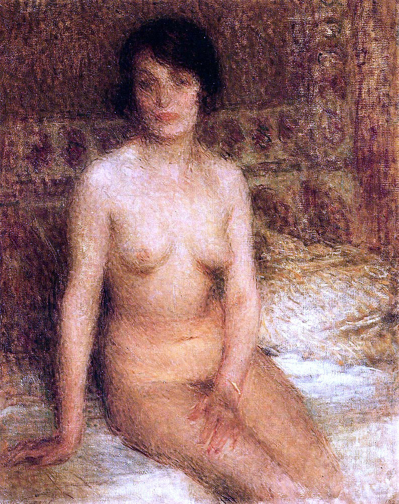  Ernest-Joseph Laurent A Seated Nude - Hand Painted Oil Painting
