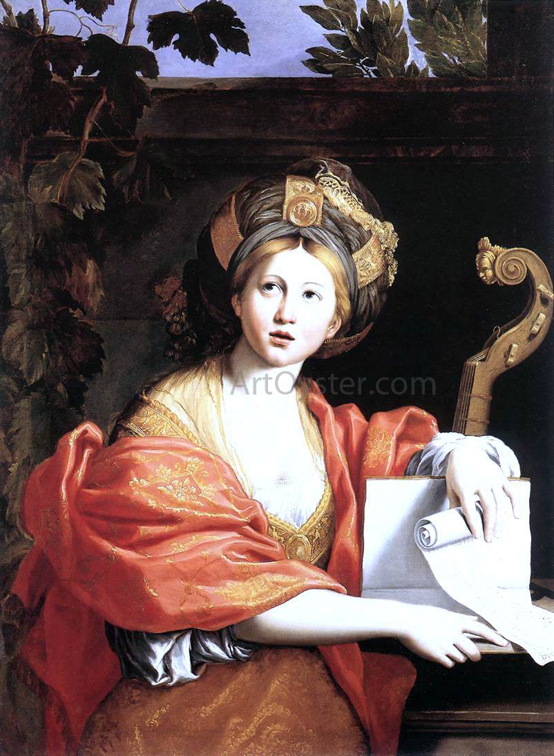  Domenichino A Sibyl - Hand Painted Oil Painting