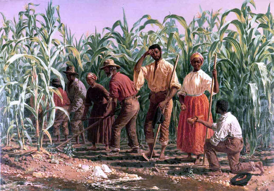  Thomas Waterman Wood A Southern Cornfield, Nashville, Tennessee - Hand Painted Oil Painting