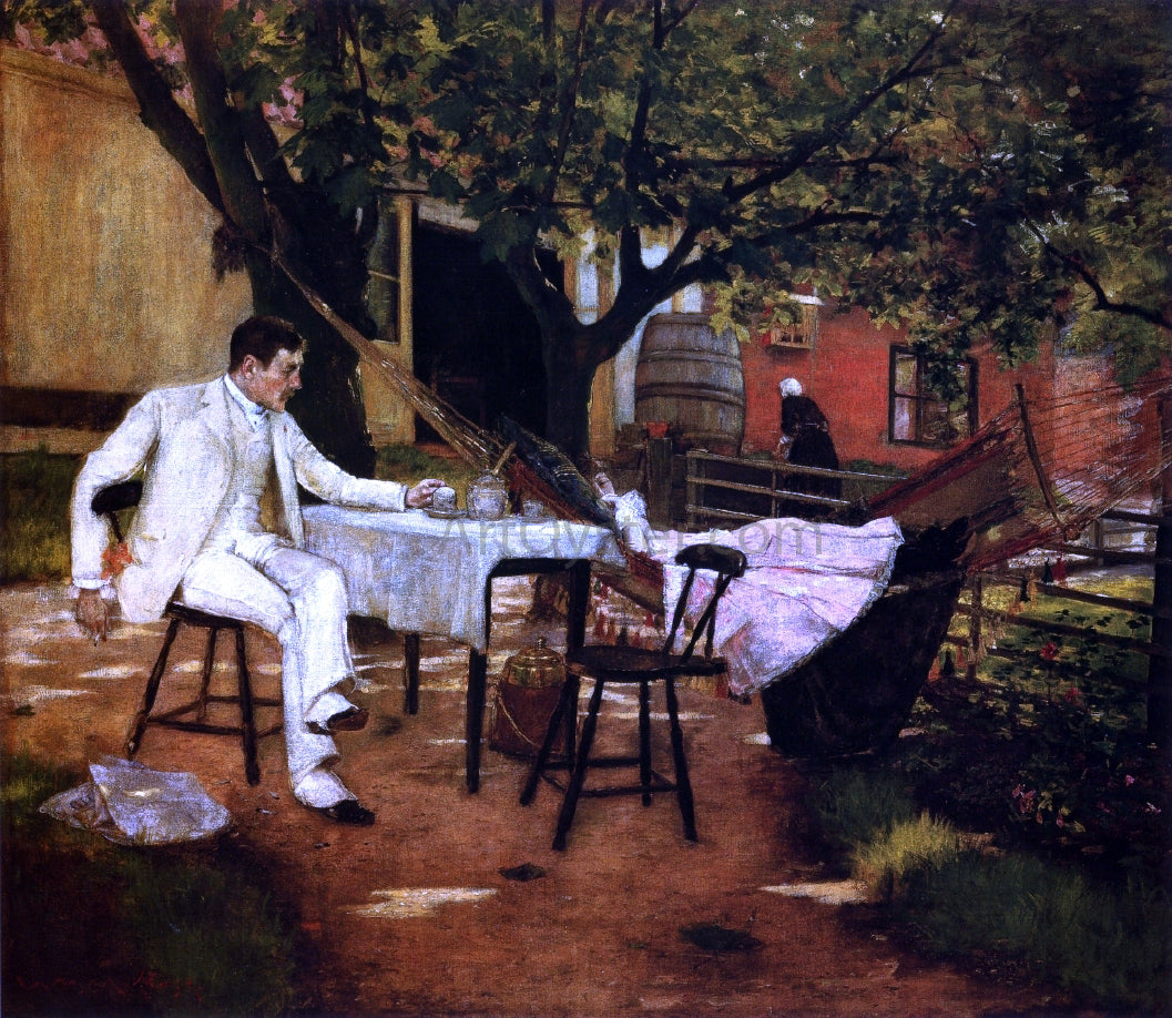  William Merritt Chase A Summer Afternon in Holland (also known as Sunlight and Shadow) - Hand Painted Oil Painting