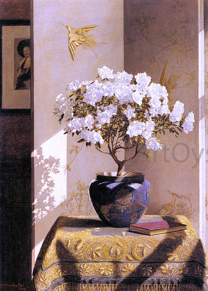  Jessica Hayllar A Sunny Corner - Hand Painted Oil Painting
