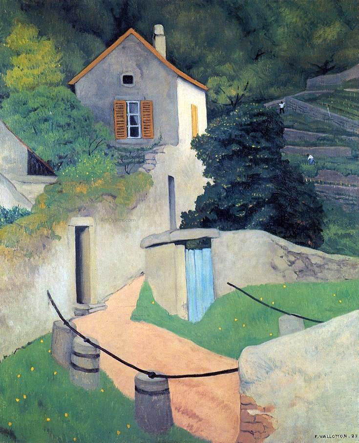  Felix Vallotton A Vallon Landscape - Hand Painted Oil Painting