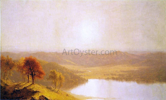  Sanford Robinson Gifford A View from the Berkshire Hills, near Pittsfield, Massachusetts - Hand Painted Oil Painting
