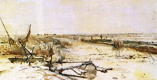  Paul Constantine Gabriel A View Of The Kamper Veenderij (Het Zwijnsleger Near Grafhorst) - Hand Painted Oil Painting
