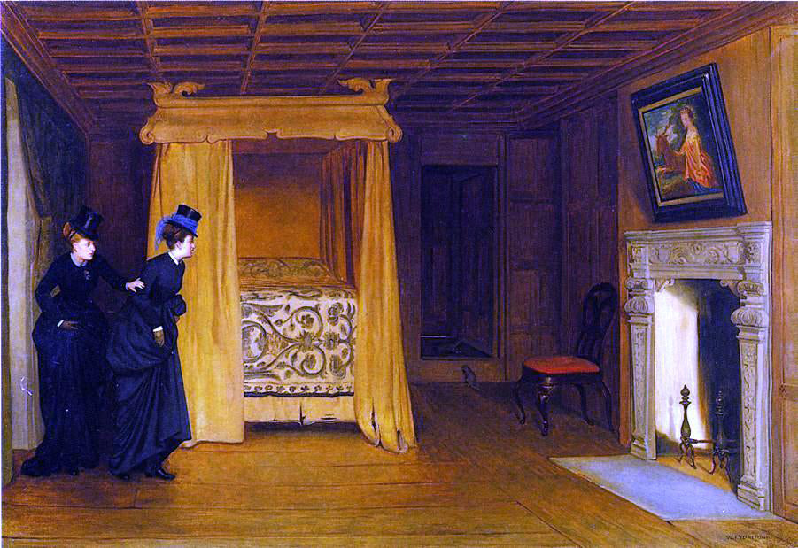  William Frederick Yeames A Visit to the Haunted Chamber - Hand Painted Oil Painting