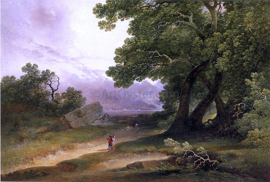  Joshua Shaw A Windy Day - Hand Painted Oil Painting