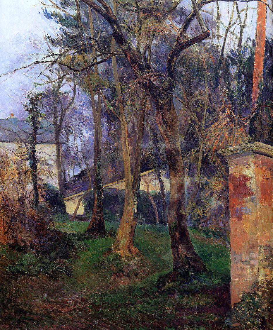  Paul Gauguin Abandoned Garden, Rouen - Hand Painted Oil Painting