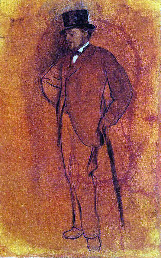  Edgar Degas Achille De Gas - Hand Painted Oil Painting