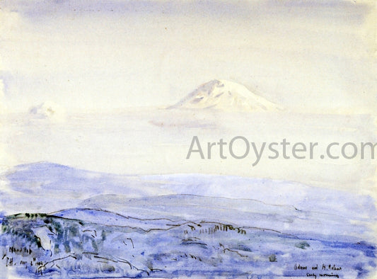  Frederick Childe Hassam Adams and St. Helen's, Early Morning - Hand Painted Oil Painting