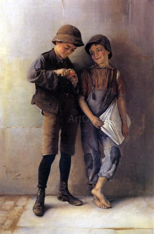  Karl Witkowski Admiration - Hand Painted Oil Painting