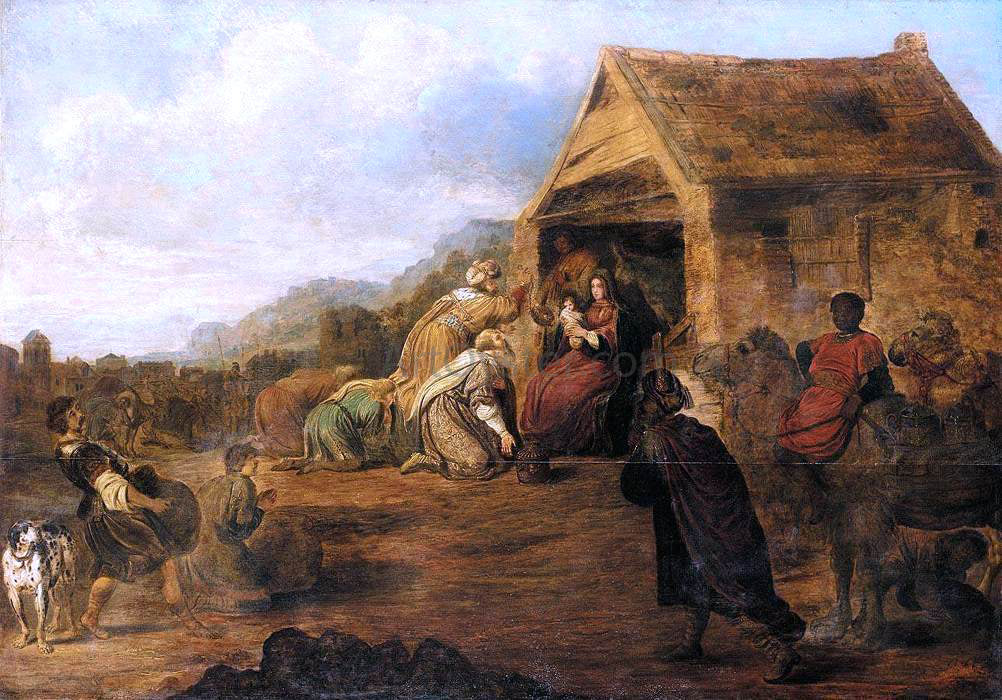  Gerrit Claesz Bleker Adoration of the Magi - Hand Painted Oil Painting