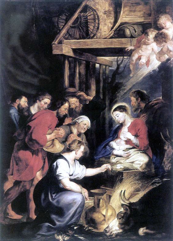  Peter Paul Rubens Adoration of the Shepherds - Hand Painted Oil Painting