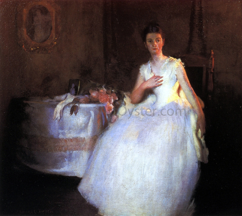  Edmund Tarbell After the Ball - Hand Painted Oil Painting