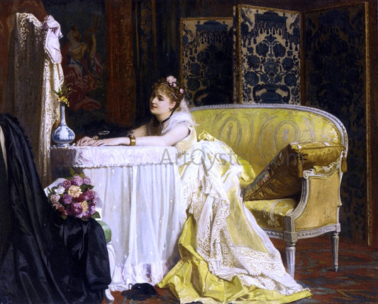  Charles Baugniet After the Ball - Hand Painted Oil Painting