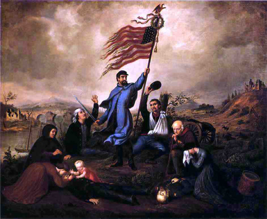  Henry Machen After the Battle - Hand Painted Oil Painting