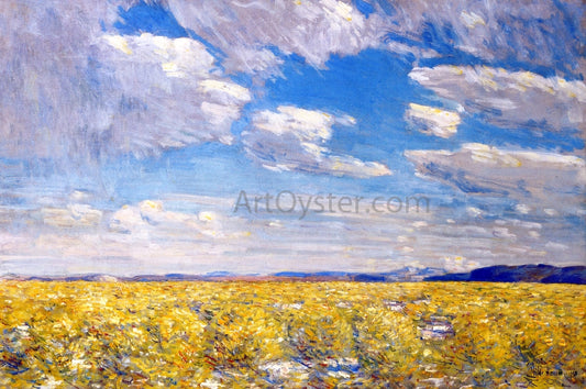  Frederick Childe Hassam Afternoon Sky, Harney Desert - Hand Painted Oil Painting