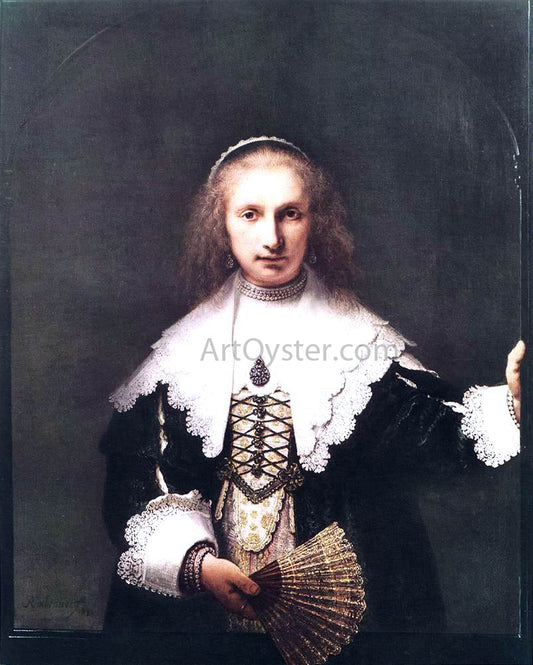  Rembrandt Van Rijn Agatha Bas - Hand Painted Oil Painting