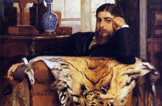  James Tissot Algeron Moses Marsden - Hand Painted Oil Painting