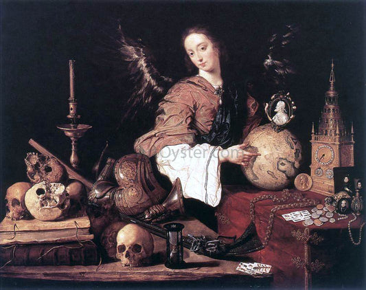  Antonio De Pereda Allegory - Hand Painted Oil Painting