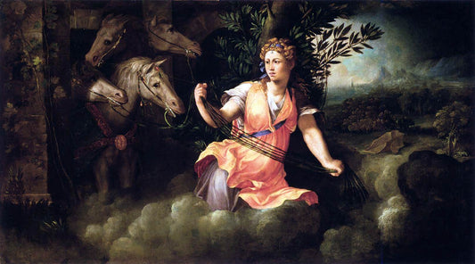  Battista Dossi Allegory of Dawn - Hand Painted Oil Painting