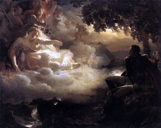  Jean-Pierre Franque Allegory of the State of France Before the Return from Egypt - Hand Painted Oil Painting