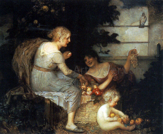  Eduard Veith An Allegory of Plenty - Hand Painted Oil Painting
