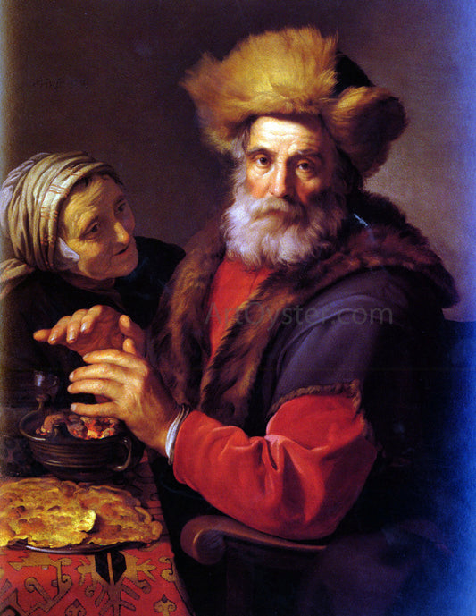  Hendrick Bloemaert An Allegory of Winter - Hand Painted Oil Painting