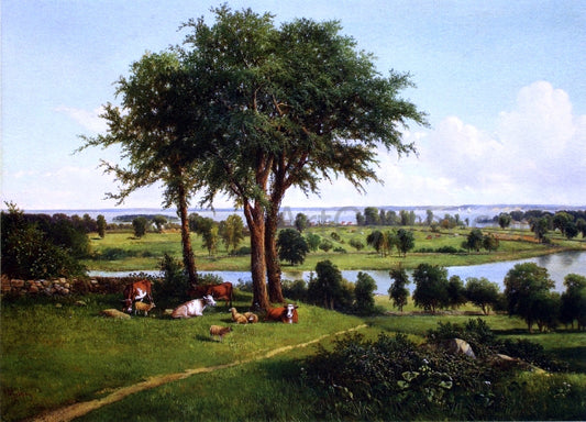  J Antonio Hekking An American Littoral - Hand Painted Oil Painting