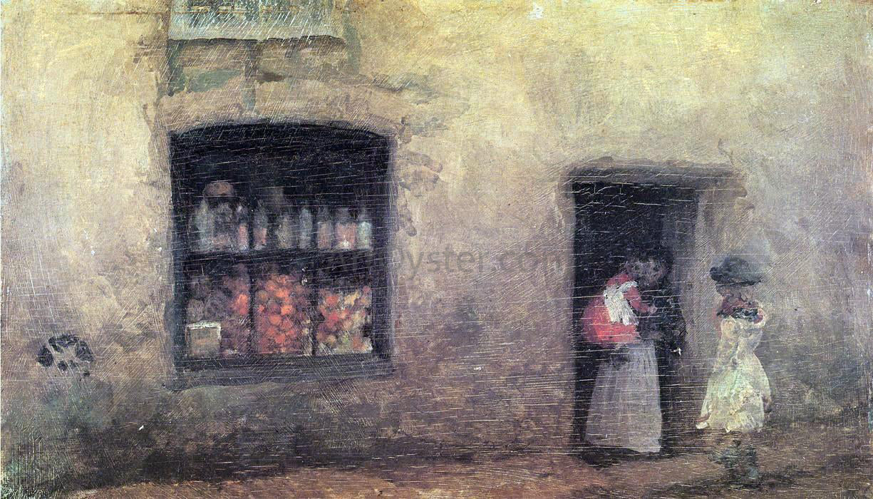  James McNeill Whistler Orange Note: Sweet Shop - Hand Painted Oil Painting