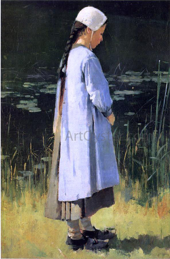  Theodore Robinson Angelus - Hand Painted Oil Painting