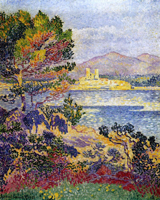  Henri Edmond Cross Antibes, Morning - Hand Painted Oil Painting