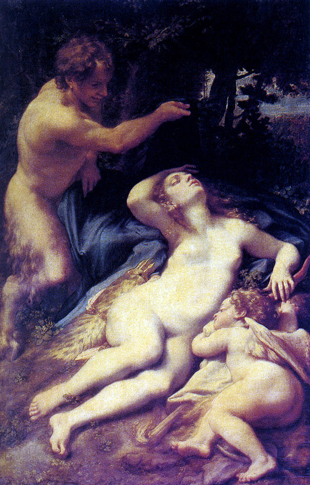  Correggio Antiope - Hand Painted Oil Painting