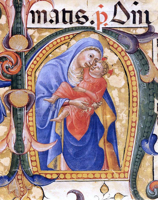  Bartolomeo Di Fruosino Antiphonary (Cod. B, folio 148) - Hand Painted Oil Painting