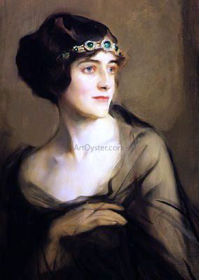  Philip Alexius De Laszlo Antoinette, Comtesse de Gramont - Hand Painted Oil Painting