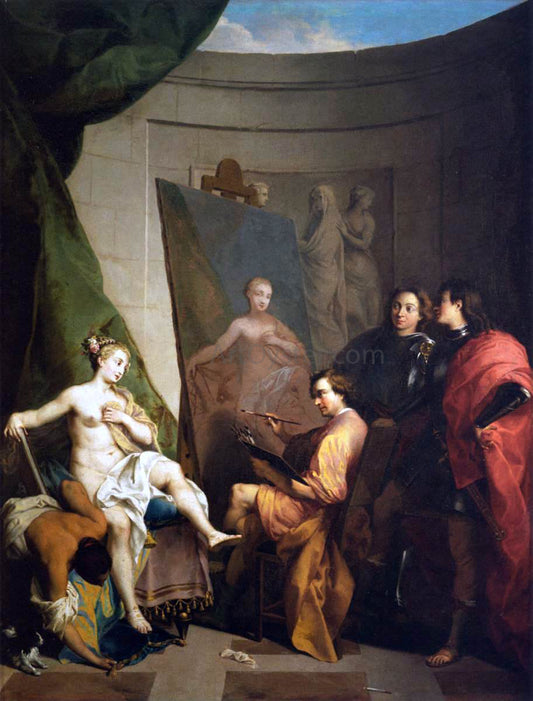  Nicolas Vleughels Apelles Painting Campaspe - Hand Painted Oil Painting