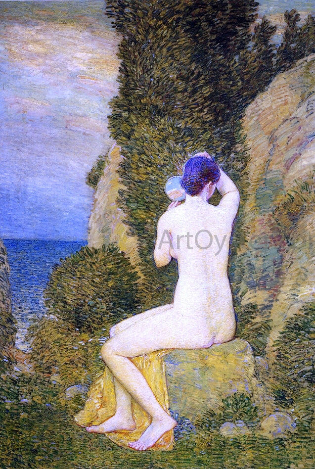  Frederick Childe Hassam Aphrodite, Appledore - Hand Painted Oil Painting
