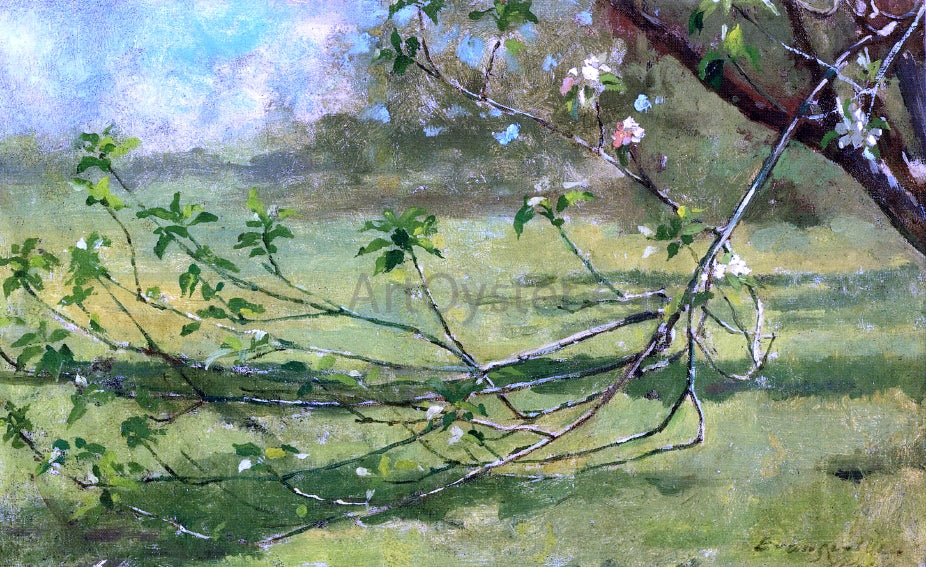  Theodore Robinson Apple Blossoms - Hand Painted Oil Painting