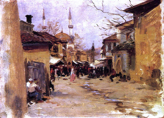  John Singer Sargent Arab Street Scene - Hand Painted Oil Painting