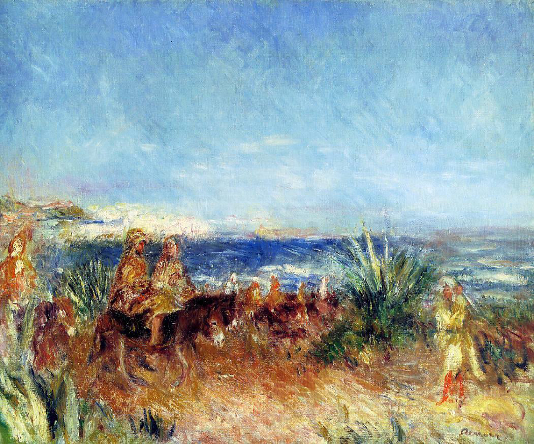  Pierre Auguste Renoir Arabs by the Sea - Hand Painted Oil Painting